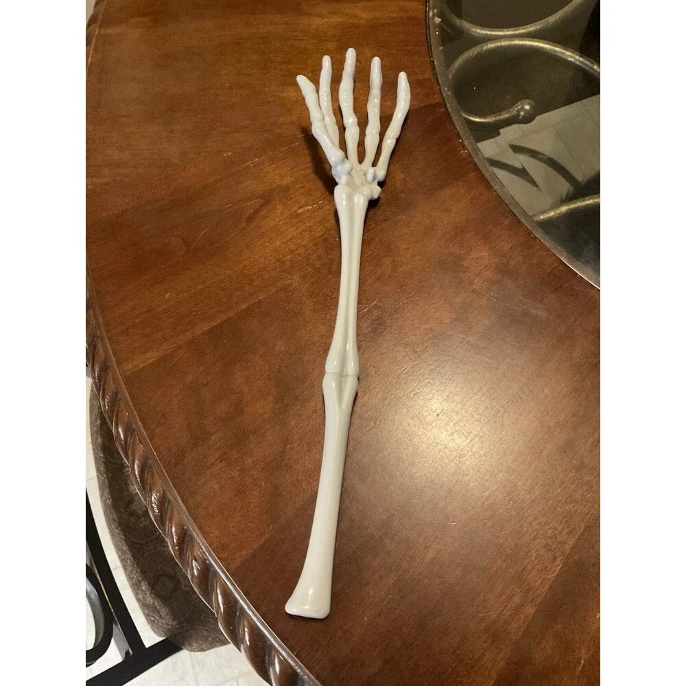 Eease Halloween Skeleton Hand Salad Tongs - 2 Pcs
